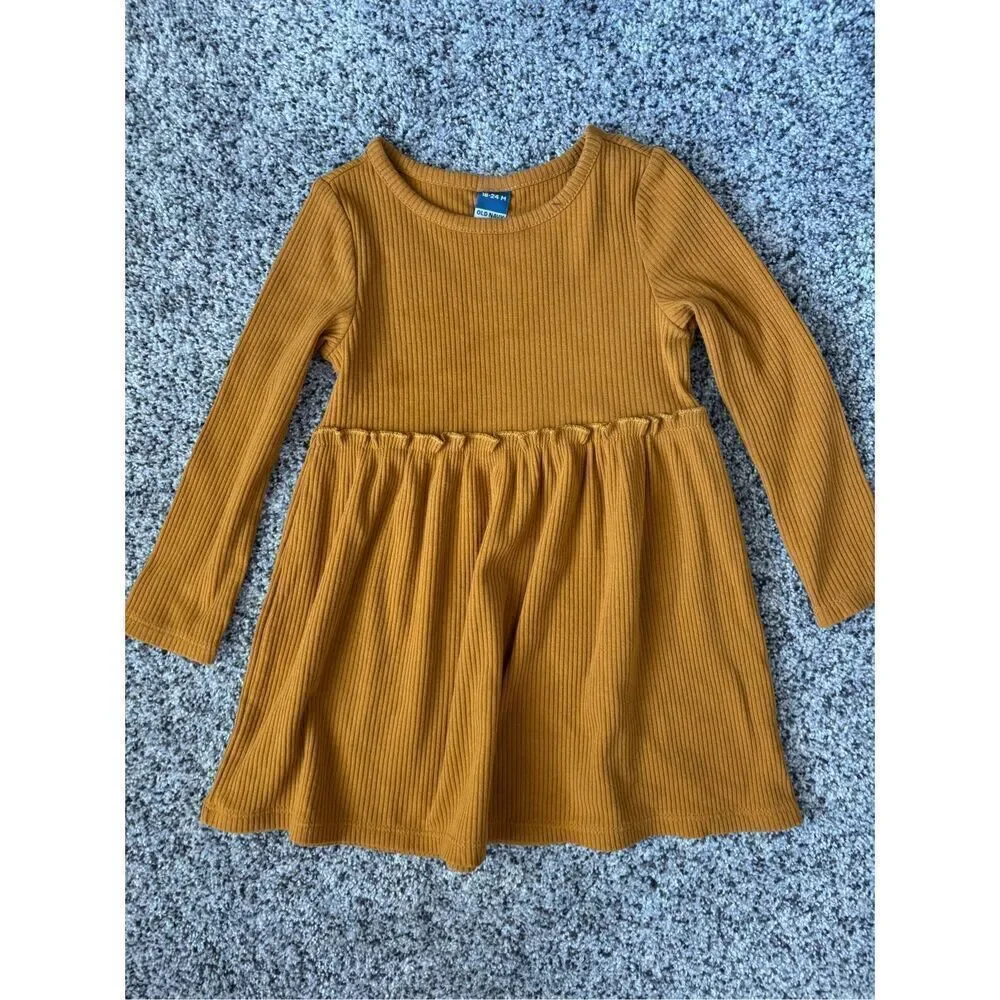 ❤️Old Navy Baby Girl Ribbed Dress 18-24M